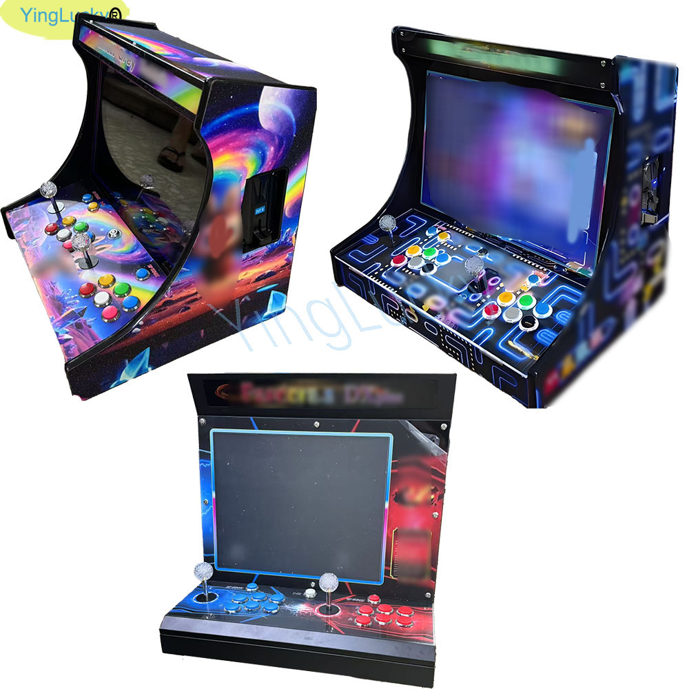 Trackball Controller Arcade - เครื่องเล่นเกมอาร์เคด 2 ผู้เล่น จอ LCD ขนาด