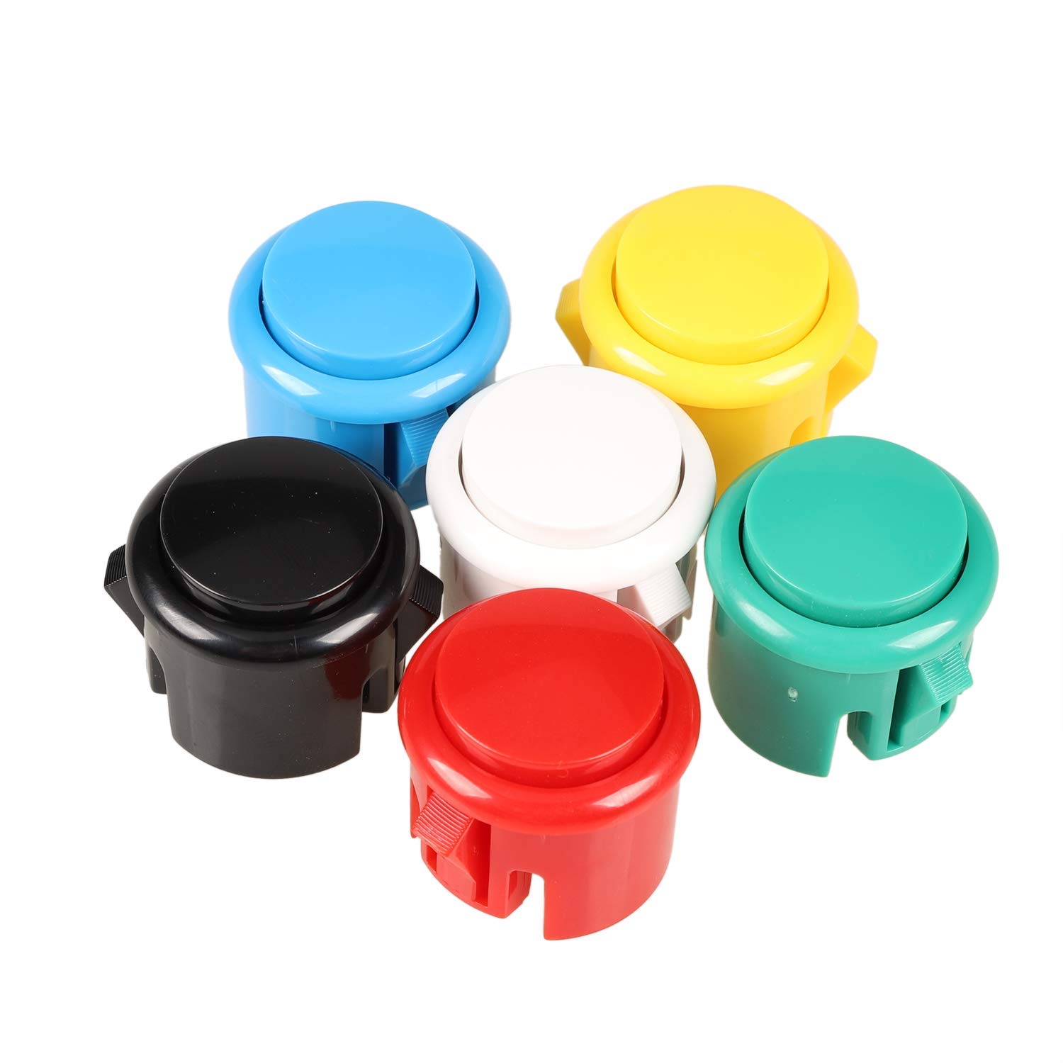 100 pcs ปุ่มอาเขต 30 มม.24 มม. - Arcade Vibes บทวิจารณ์และราคา