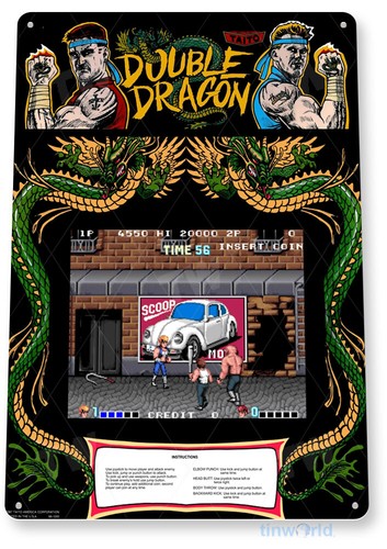 ป้ายดับเบิ้ลดราก้อนอาร์เคด, ป้ - Arcade Games & Vending Llc Photos บทวิจารณ์และราคา