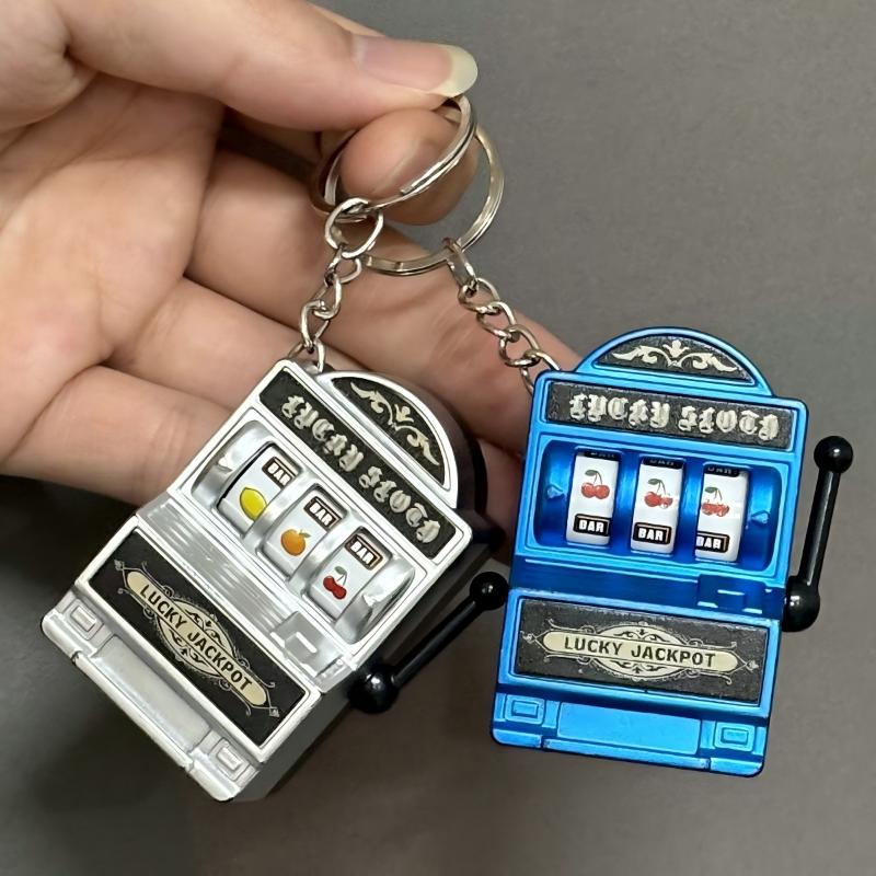พวงกุญแจรูปเครื่องสล็อตมินิ ขอ - Arcade Game Jackpot บทวิจารณ์และราคา