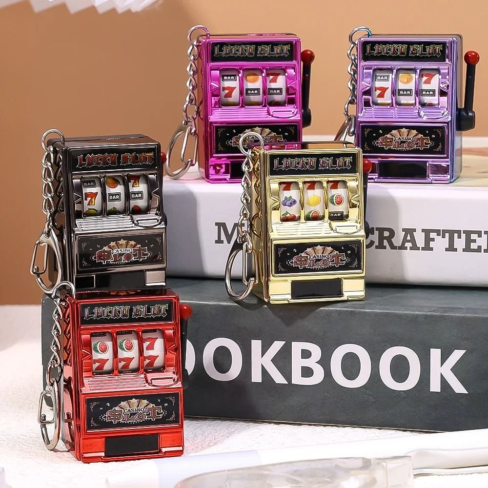 พวงกุญแจตู้สล็อตแมชชีนขนาดเล็ก - Arcade Game Jackpot บทวิจารณ์และราคา
